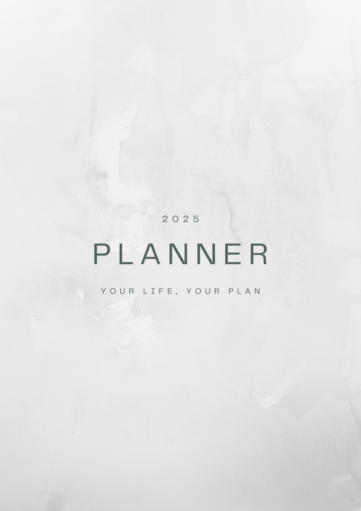 رزنامة 2025 +خطة شهرية و متابعة يومية